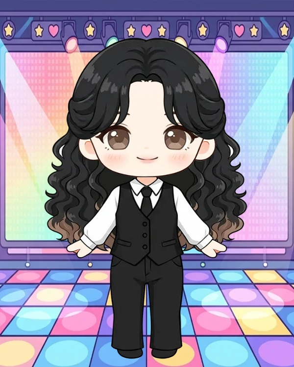 고혹적인 웨이브 펌 블랙 베스트 코디