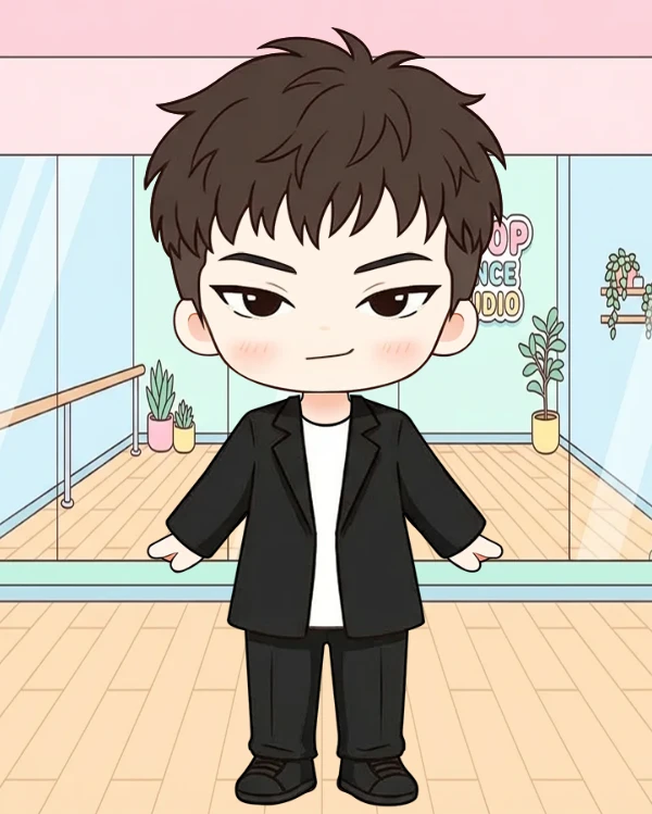 내추럴 브라운 쉐도우 펌 자켓 코디