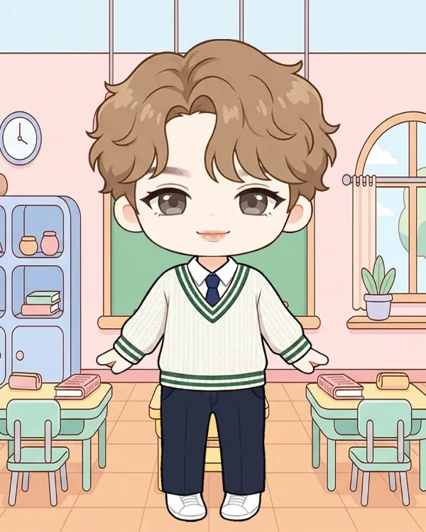 풋풋한 스쿨룩 스타일 보이그룹 아이돌 교복 코디