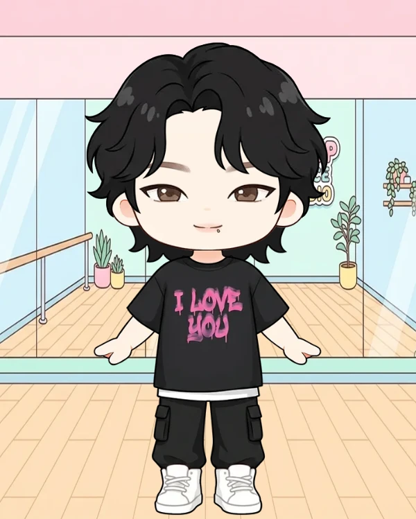 Casual Hip Hop Style Boy Group Idol Dance Practice Outfit