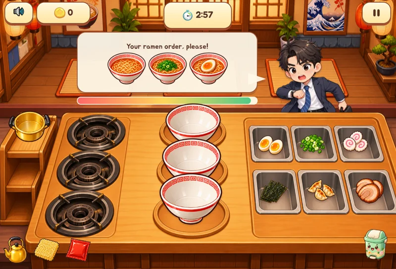 Bubbling Ramen Shop Tycoon