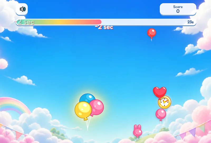 Swipe the Balloons