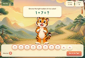 Rice Cakes for the Tiger!