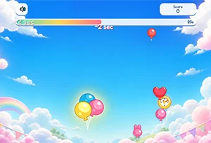 Swipe the Balloons