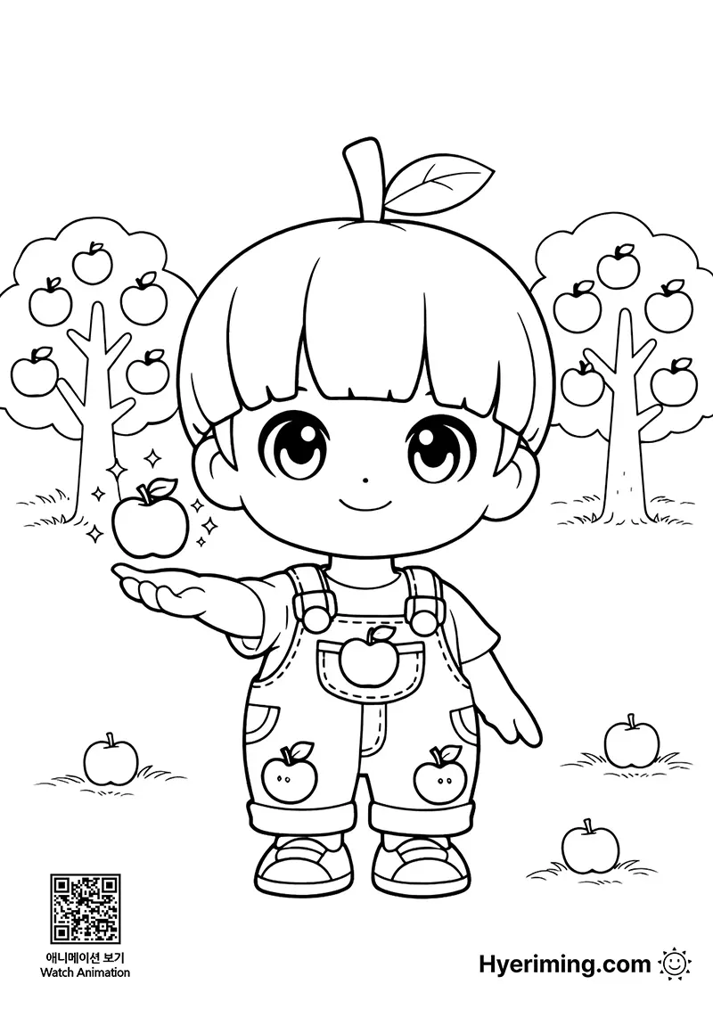Free Coloring Page ✨ Transformation Animation Coloring