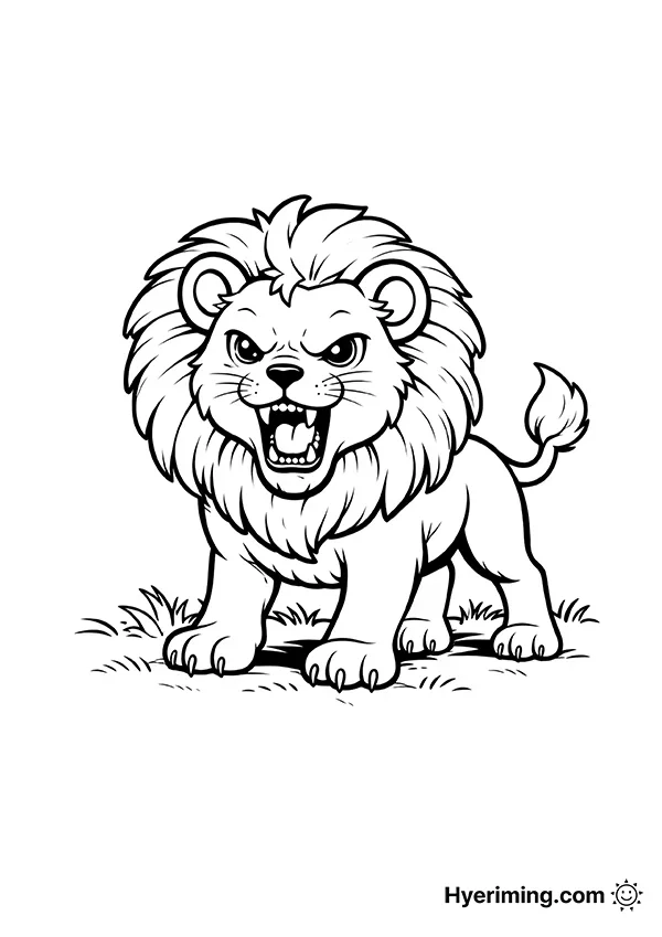 Lion Coloring