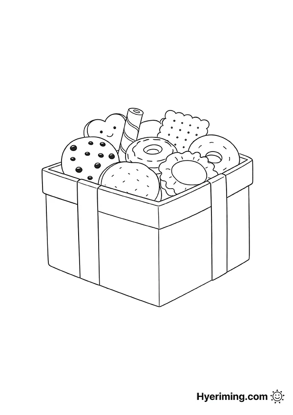 Snack Gift Set Coloring