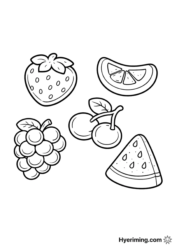 Fruit Jelly Coloring