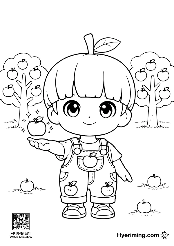 Free Coloring Page ✨ Transformation Animation Coloring
